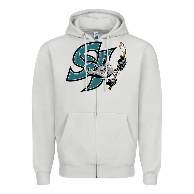 The-san-jose-barracuda-pen Zipper Hoodie by linhVisuals | Teevron
