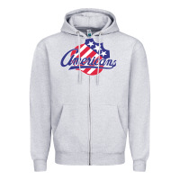 Heather Grey the-rochester-americans-pen Zipper Hoodie - linhVisuals