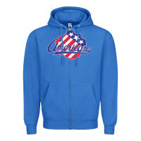 True Royal the-rochester-americans-pen Zipper Hoodie - linhVisuals