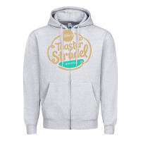 Heather Grey toaster strudel pastry Zipper Hoodie - linhVisuals