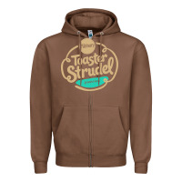 Chestnut toaster strudel pastry Zipper Hoodie - linhVisuals