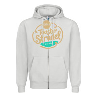 Dove Grey toaster strudel pastry Zipper Hoodie - linhVisuals