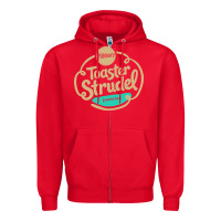 Red toaster strudel pastry Zipper Hoodie - linhVisuals