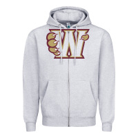 Heather Grey whitney high school Zipper Hoodie - linhVisuals