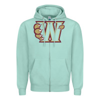 Seafoam whitney high school Zipper Hoodie - linhVisuals