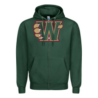 Sports Green whitney high school Zipper Hoodie - linhVisuals