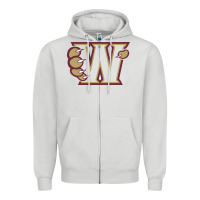 Dove Grey whitney high school Zipper Hoodie - linhVisuals