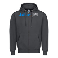 Smoke juilliard Zipper Hoodie - linhVisuals