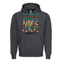 Smoke for i know the plans i have for you plans to give you hope and a futur Zipper Hoodie - JahusDesignShop