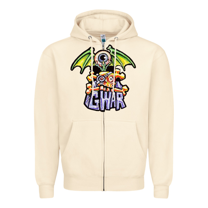 Monster Gwar Movie Zipper Hoodie by linhVisuals | Teevron