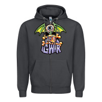 Smoke monster gwar movie Zipper Hoodie - linhVisuals