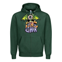 Sports Green monster gwar movie Zipper Hoodie - linhVisuals