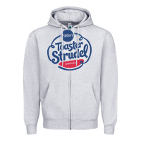 Heather Grey toaster strudel pastry Zipper Hoodie - linhVisuals