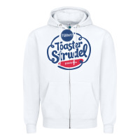 White toaster strudel pastry Zipper Hoodie - linhVisuals