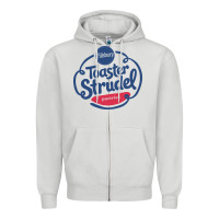 Dove Grey toaster strudel pastry Zipper Hoodie - linhVisuals