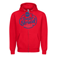 Red toaster strudel pastry Zipper Hoodie - linhVisuals