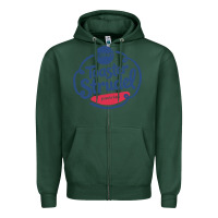 Sports Green toaster strudel pastry Zipper Hoodie - linhVisuals
