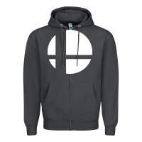 Smoke super smash bros Zipper Hoodie - linhVisuals