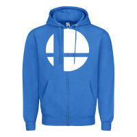 True Royal super smash bros Zipper Hoodie - linhVisuals