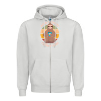 Dove Grey inhale coffee exhale love sloth namaste yoga lover Zipper Hoodie - linhVisuals
