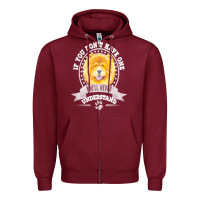 Burgundy chow chow gift t  shirt if you don't have one you'll never understand Zipper Hoodie - linhVisuals