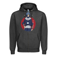 Charcoal Heather that time i got reincarnated as a slime  - souei Zipper Hoodie - linhVisuals