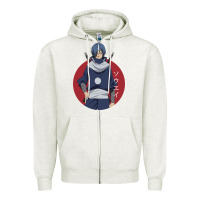 Oatmeal Heather that time i got reincarnated as a slime  - souei Zipper Hoodie - linhVisuals