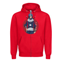 Red that time i got reincarnated as a slime  - souei Zipper Hoodie - linhVisuals