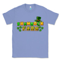 Colony Blue St. Patrick's Shamrock farm Classic Tee - CowGirlArtShop