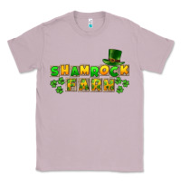 Lilac St. Patrick's Shamrock farm Classic Tee - CowGirlArtShop