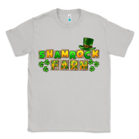 Moon Dust St. Patrick's Shamrock farm Classic Tee - CowGirlArtShop