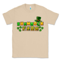 Mushroom St. Patrick's Shamrock farm Classic Tee - CowGirlArtShop