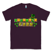Plum St. Patrick's Shamrock farm Classic Tee - CowGirlArtShop