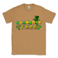 Toasted Coconut St. Patrick's Shamrock farm Classic Tee - CowGirlArtShop