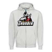 Dove Grey the-adirondack-thunder-pen Zipper Hoodie - linhVisuals