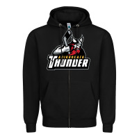 Black the-adirondack-thunder-pen Zipper Hoodie - linhVisuals