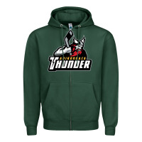 Sports Green the-adirondack-thunder-pen Zipper Hoodie - linhVisuals