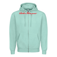 Seafoam SALVATORE TSHIRT Zipper Hoodie - linhVisuals