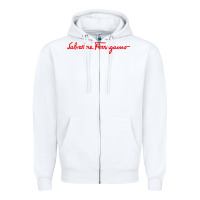 White SALVATORE TSHIRT Zipper Hoodie - linhVisuals