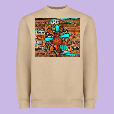 Turkey Heavyweight Sweatshirt Designed By Jahusdesignshop