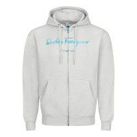 Dove Grey SALVATORE TSHIRT Zipper Hoodie - linhVisuals