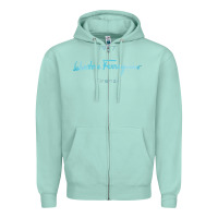 Seafoam SALVATORE TSHIRT Zipper Hoodie - linhVisuals