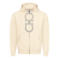 Sandshell SALVATORE TSHIRT Zipper Hoodie - linhVisuals