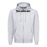 Heather Grey voigtländer Zipper Hoodie - linhVisuals
