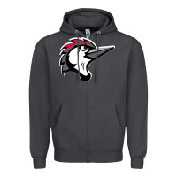 Smoke fayetteville woodpeckers Zipper Hoodie - linhVisuals