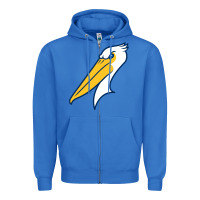 True Royal myrtle beach pelicans Zipper Hoodie - linhVisuals
