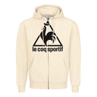 Sandshell le coq sportif Zipper Hoodie - linhVisuals