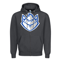 Smoke the billikens Zipper Hoodie - linhVisuals