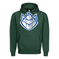 Sports Green the billikens Zipper Hoodie - linhVisuals