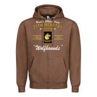 Chestnut 27th infantry regiment tank top Zipper Hoodie - linhVisuals